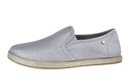 Trblietavé tenisky Slip ON ESPADRYLE ht63 sivé r39 Veľkosť 39