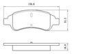 DISQUES + SABOTS DE FREIN PEUGEOT 207 307 DE CHARGEMENT C3 C4 XSARA PICASSO 266MM. AVANT photo 2 - milautoparts-fr.ukrlive.com