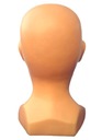 Figurína hlava plastová čierna na čiapky Nízka Účel na vystavenie