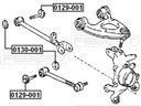 MIMOŚRÓD TOYOTA CRESTA GX90,JZX9,LX90,SX90 1992.10-1996.09 J | 0130-001 FEB photo 4 - milautoparts-fr.ukrlive.com