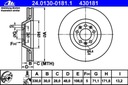 ATE DISQUES AVANT CITROEN C5 C6 330X30MM CRACOVIE photo 2 - milautoparts-fr.ukrlive.com