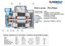 PQm 80 čerpadlo 0,75kW/230V 50L 7bar PEDROLLO HD Výkon motora (W) 500 W