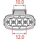 JACKPLUG CONNECTOR 4 PIN SENSOR PRESSURE PRESSURE photo 2 - milautoparts-fr.ukrlive.com