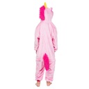 JEDNOROŽEC Pyžamo Deti Kigurumi Onesie 128 Vek dieťaťa 6 rokov +