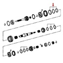 SYNCHRONIZER 3 GEARS BOX GEAR L200 2526A163 photo 2 - milautoparts-fr.ukrlive.com