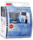 M-Tech ЛАМПА 12V H3 55W PK22S SUPER WHITE DUO