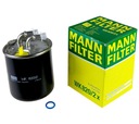 MANN FILTER ТОПЛИВНЫЙ ФИЛЬТР WK820/2x MERCEDES A B C E S GLK ML 160 - 350 CDI