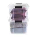 Krabica s vekom Plast Team HOME BOX 30L Farba bezfarebný