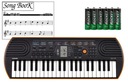 Мини-клавиатура CASIO SA-76 + аккумуляторы