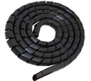 Органайзер, спиральная крышка, защита кабеля, 3-15 мм.