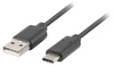 КАБЕЛЬ USB-C(M) - A(M) 2.0 QC 3.0 0,5 М ЧЕРНЫЙ