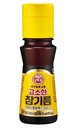 Sezamový olej z pražených zŕn 55ml Ottogi Kórea Produkt neobsahuje potravinárske farbivo bez lepku bez konzervačných látok palmový olej trans-tuky (hydrogenované)