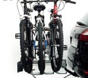 BAGAŻNIK UCHWYT ROWEROWY NA HAK ODCHYLANY 3 rowery Nośność uchwytu 51 kg