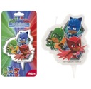 Свеча на день рождения для торта PJ Masks