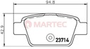 SABOTS DE FREIN DE FREIN ARRIÈRE FIAT BRAVO II 2007-2014 photo 3 - milautoparts-fr.ukrlive.com