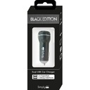 SIMPLY BLACK PODWÓJNA ŁADOWARKA USB 2,4 A-6749