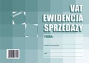ЗАПИСЬ о продажах НДС А4 форма Emeko 701 ŁÓDŹ