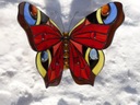 Pawik Rusałka motyl witrażowy Stojący Przestrzenny Okazje imieniny jubileusz rocznica