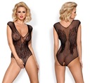 OBSESSIVE B112 TEDDY sieťované sexi body*XL/XXL*