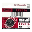 Литиевая батарея Maxell CR2016 Hologr, сделано в Японии