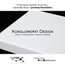 Умывальник Line 60 NanoShine 60x41 см Тонкий бортик