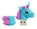 НАКОПИТЕЛЬ 32 ГБ USB 3.0 UNICORN PONY BLUE