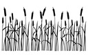 наклейки GRASS REED BATTLE 45x84см пруд ЦВЕТА