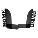 KOMPLET PODPÓREK DO KSIĄŻEK 'HOME LIBRARY' METAL CZARNY