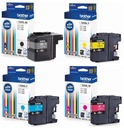 4x BROTHER INK DCP-J100 DCP-J105 DCP-J200 LC529XL