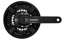 SHIMANO FC-TY301 РУКОЯТКА 48/38/28 зубьев, 6/7/8 скоростей ЦЕНА!!! 175 мм