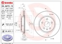 BREMBO DISCS REAR INSIGNIA A SAAB 9-5 315MM photo 2 - milautoparts-fr.ukrlive.com