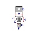 ROMIX RIVET TAPICERSKA ROM A82024 photo 3 - milautoparts-fr.ukrlive.com