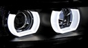 BMW 3 E90 E91 05-08 FEUX GRILLES AVANT LED ANNEAUX 3D D1S BI-XENON NOIRS photo 4 - milautoparts-fr.ukrlive.com