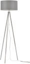 Stojacia lampa trojnožka chróm tienidlo 40 cm Dĺžka/výška 145 cm