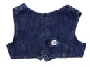 GEORGE dievčenská džínsová vesta krátka vesta 104-110 Veľkosť (new) 110 (105 - 110 cm)