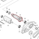 РОТОР MAKITA для 5008MG (СИМВОЛ: 517763-6)