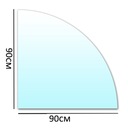 ОСНОВАНИЕ КАМИНА ИЗ ЗАКАЛЕННОГО СТЕКЛА 90x90