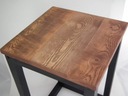 Konferenčný stolík ,Polica ,Taboret staré drevo 30x30cm v 80 Kód výrobcu CzerwonyDom