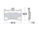 PADS BRAKE BRENTA FT3031 (FA126) APRILIA KTM photo 3 - milautoparts-fr.ukrlive.com