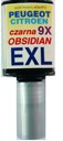 ПОКРАСКА CITROEN PEUGEOT EXL NOIR OBSIDIAN