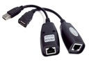 USB-удлинитель по витой паре RJ45 CAT5 5e 6 50 м LAN