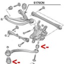 OBJÍMKA KYVADLA CHRBÁT CITROEN C5 PEUGEOT 407 KPL 5ks Katalógové číslo dielu IMP1451/RS4