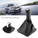 HANDLE GEAR COVER SKODA OCTAVIA II MK2 LEATHER photo 4 - milautoparts-fr.ukrlive.com