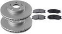 SET DISCS PADS FRONT HYUNDAI SANTA FE I 15'' TRAJET photo 1 - milautoparts-fr.ukrlive.com