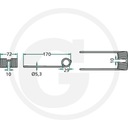 DOIGT PODBIERACZA JOHN DEERE 545 550 570 photo 5 - milautoparts-fr.ukrlive.com