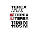 Наклейки TEREX 1105 M