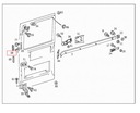 MERCEDES SPRINTER ZÁSUVKA OBMEDZOVAČ ODRAZ DVERÍ Typ auta Osobné autá Nákladné dodávky