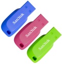 Pendrive SanDisk Cruzer Blade 16 GB USB 2.0 viacfarebný Kapacita 16 GB