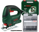 ЛОЗБОК 500W PST 650 BOSCH КОРПУС + 10 ПИЛОВЫХ ПОЛОТНИЙ