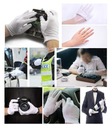 Bavlnené rukavice Starostlivosť o ruky na noc Biele Jemné Tenké 10 Značka Ardon